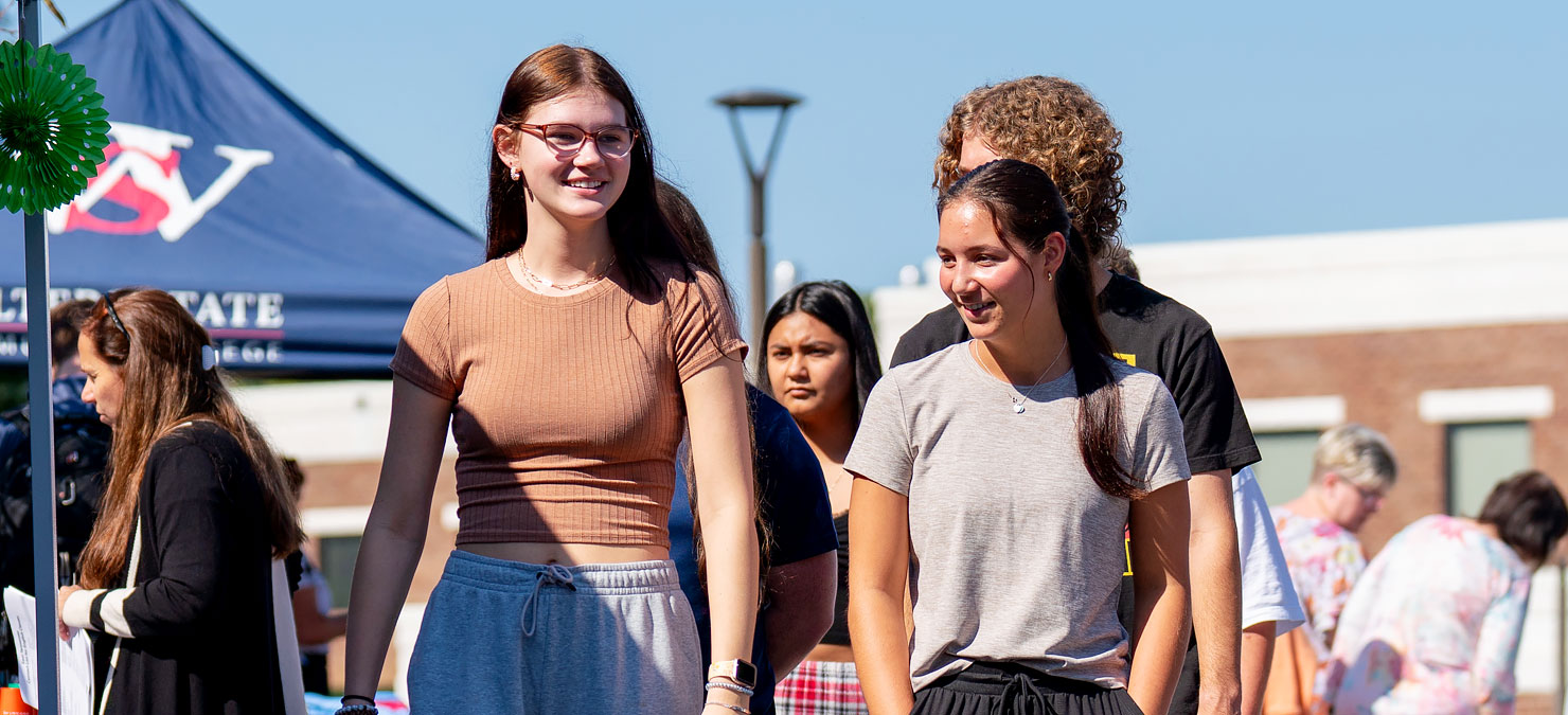 Students attending Walters State Community College. Students attending Walters State Community College.